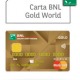 Carta BNL Gold World